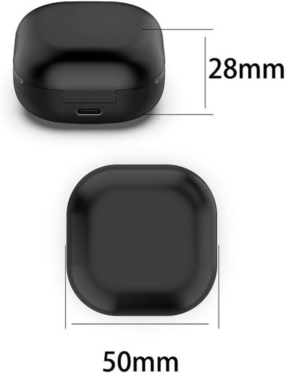 Charging Case for Galaxy Buds Live Headset, Charging Compartment Dock Station SM-R180 Storage Charger with Type C Cable for Samsung Galaxy Buds Live Headphone (Black)