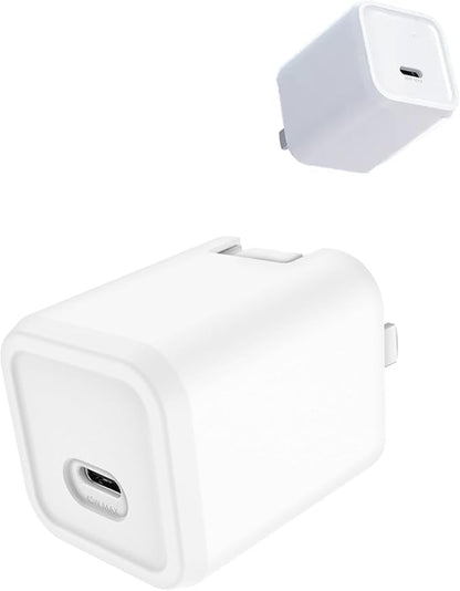 Case for Mophie 45W 1-Port USB-C Charger, Kids-Friendly Soft Silicone Protective Cover, Shockproof, Waterproof (White)
