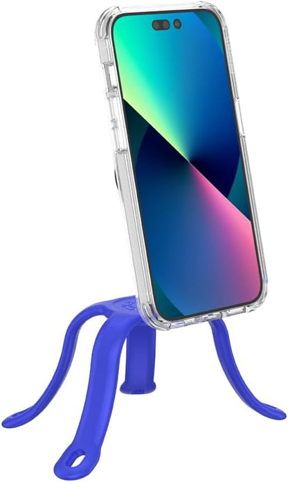 PopSockets Flexible Phone Mount & Stand, Blue - Cobalt