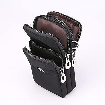 Cell Phone Purse Crossbody Bag Shoulder Strap Wallet Pouch for Galaxy S25+ S25 Ultra S24 FE