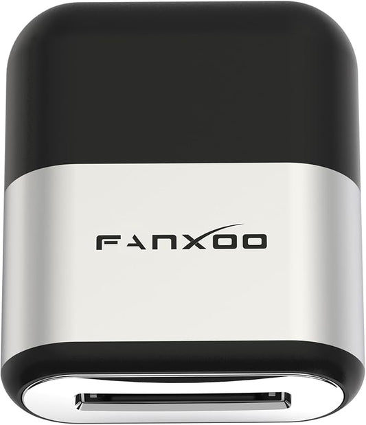 Fanxoo DockPro Bluetooth Adapter for Bose Sounddock iPod Docking 30 pin Bluetooth 5.3 Adapter Compatible for iPhone iPod Docking Station (Silver Black)