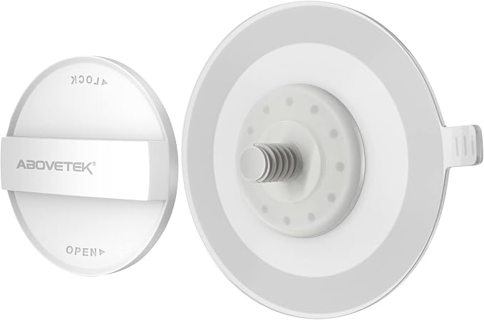 AboveTEK Phone Tablet Stand Holder Suction Cup Only (White)