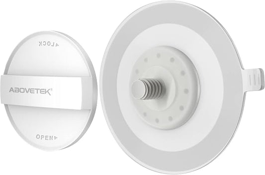 AboveTEK Phone Tablet Stand Holder Suction Cup Only (White)