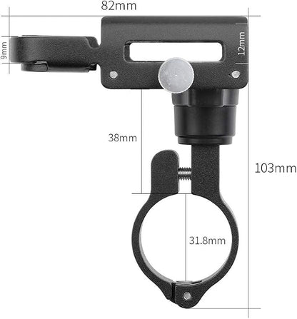 GUB P30 Aluminum Bike Phone Holder for 3.5" to 7.5" Device Bicycle Phone Stand Scooter Moto Mount Support Handlebar Clips