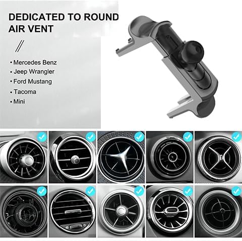 Car Phone Holder Phone Mount Compatible with Mercedes Benz A/B/C/E/S-Class, GLC/GLE/GLS/GLB/GLA-Class 2016-2023 & Mini Countryman/Cooper, Mercedes Benz Accessories