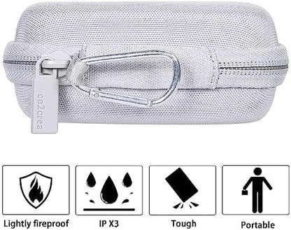 co2CREA Hard Case Compatible with Anker 621 Nano Power Bank 5,000mAh 12W Portable Charger, White Case