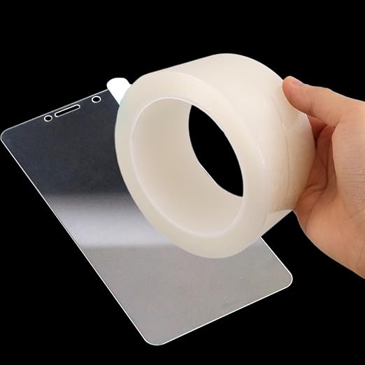 ARTIBETTER Dust Removal Tape for Phone Screen Cleaning 1 Roll Thickened 0.07Mm Adhesive Dust Remover for Digital Devices 4.33X4.33 Inches
