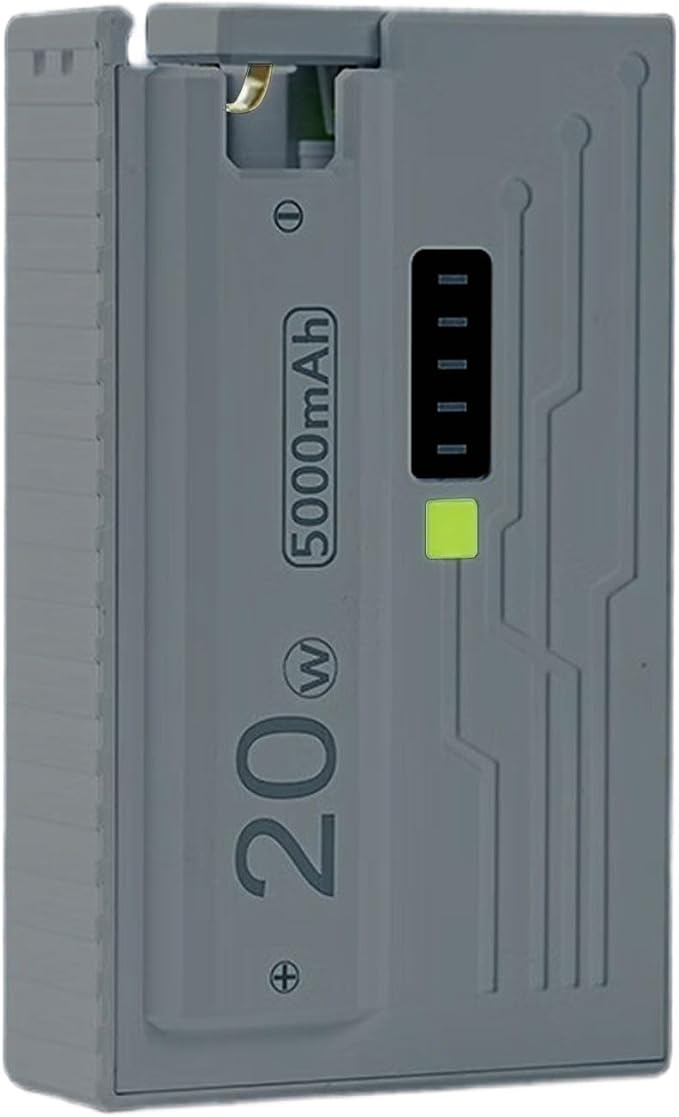 12700 Battery Charging Adapters Case Detachable NonWelding Design Portable Powerbanks Housing Shell Multiple Protections Type C Replaceable Battery Powerbank Case