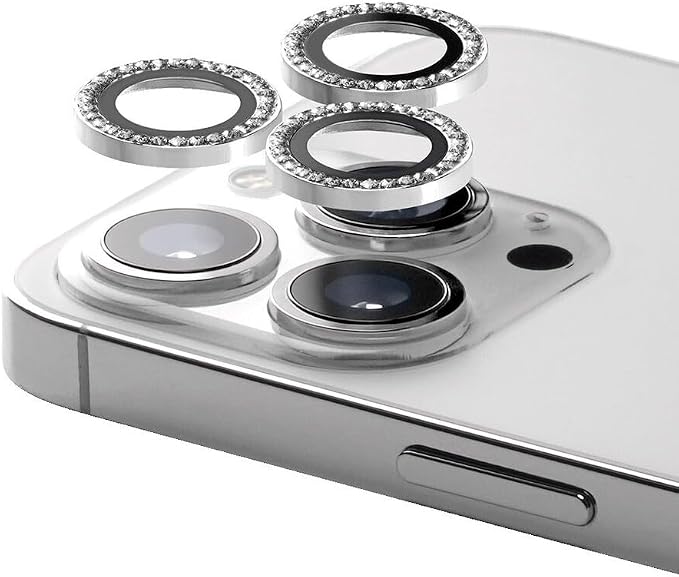 CASETiFY Camera Lens Gem [Easy Application] for iPhone 14 Pro / 14 Pro Max - Silver
