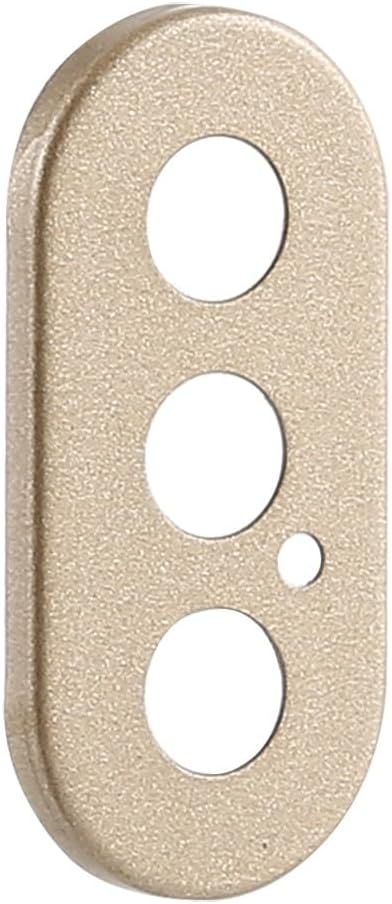 Compatible with iPhone Xs Max Rear Camera Lens Protection Ring Cover with Tray Eject Tool Needle (Gold)