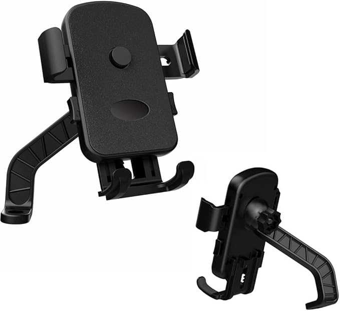 Bike Phone Holder,Anti-Shake Motorcycle Handlebar Phone Mount,Cell Phone Holder for Bike Bicycle Motorcycle Compatible with Phone 4-7inch (with Pole)