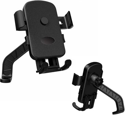 Bike Phone Holder,Anti-Shake Motorcycle Handlebar Phone Mount,Cell Phone Holder for Bike Bicycle Motorcycle Compatible with Phone 4-7inch (with Pole)
