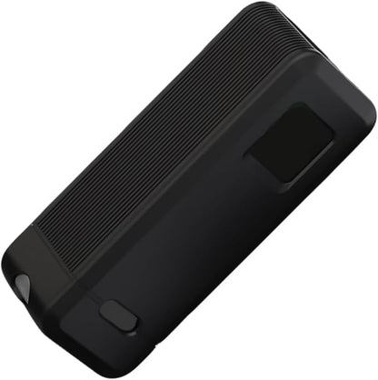 Silicone Case for 27, 650mAh 250W Power Supply Adapter Case Storage Holder with Tripod Hole and Card Slots with Handle Shockproof Silicone Skin Black