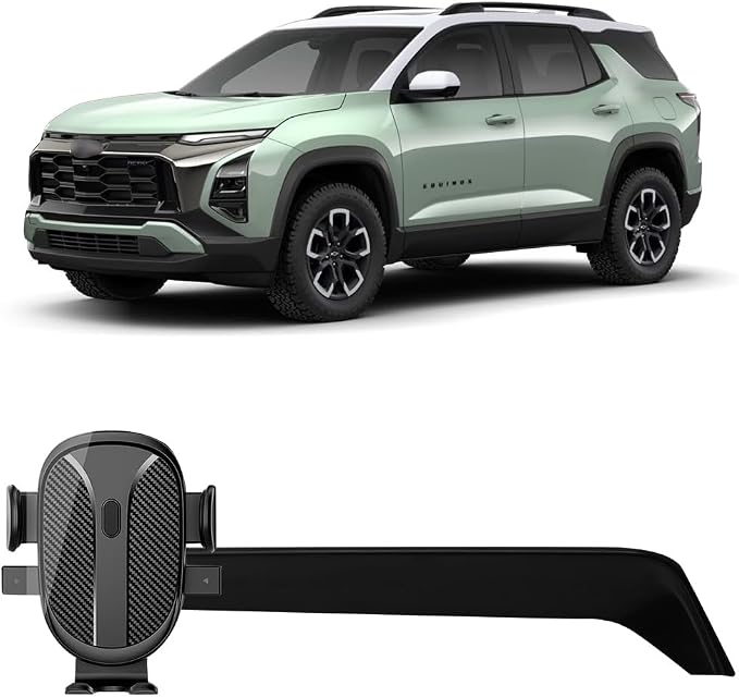 Car Phone Holder for 2026 Chevy/Chevrolet Equinox Accessories 2025 Dash Mount Cell Phone Mount for Most Smartphones Auto Interior Accessories(Just for 11.3inch Screen)