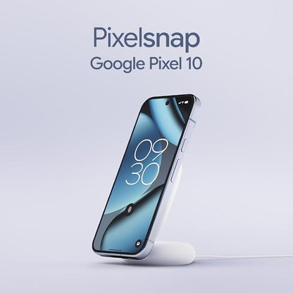 Google Pixelsnap Phone Charger with Stand - Fast-Charging 25W Qi2 Wireless Charger and Stand - Compatible with Pixel Phones and Qi-Certified Devices - Charger Adapter Sold Seperately