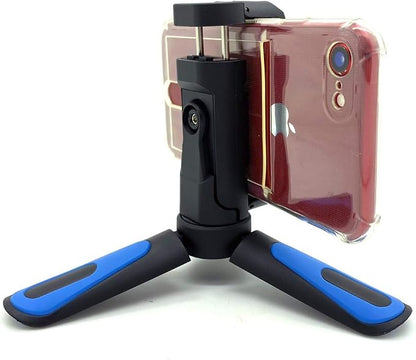 AccessoryBasics SNAP-II Smartphone Holder Mini Hand Grip Stabilizer Tripod Kit for Camera & Smart Phone 16 15 14 13 12 Pro Max Galaxy S25 S24 Ultra Pixel 7 8 9 10