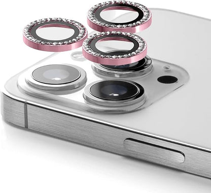 CASETiFY Camera Lens Gem [Easy Application] for iPhone 16 Pro / 16 Pro Max - Sakura Pink