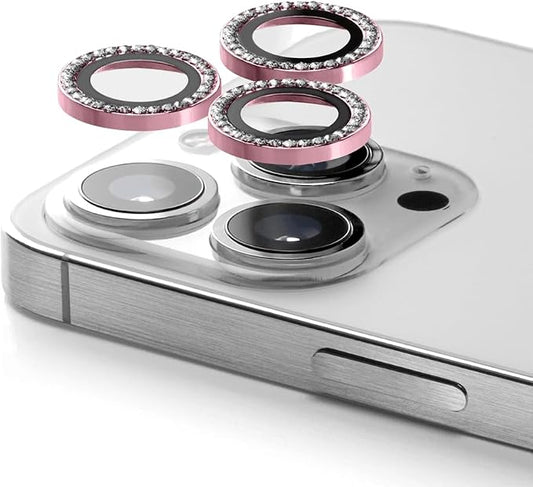 CASETiFY Camera Lens Gem [Easy Application] for iPhone 16 Pro / 16 Pro Max - Sakura Pink