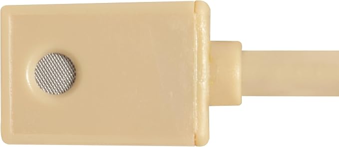 Shure WL93T Lavalier Condenser Microphone - Subminiature Size for Theater, Television, Broadcasting, Video & Film, TA4F/TQG Connector for use Wireless Bodypack Transmitters - Tan