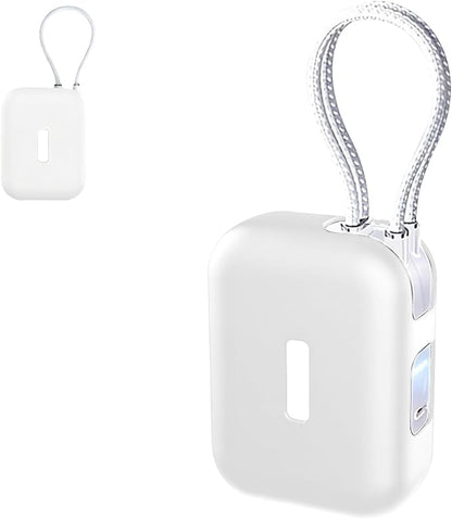 Silicone Case for TORRAS EasyGo Power Bank 45W 10000mAh,Full-Body Protective Cover for TORRAS Power Bank 45W,Precise Port Cutouts (Case Only) White