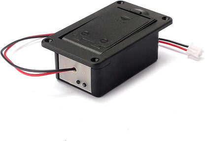 Ldabrye 1PC 9V Battery Holder for Case Box Cover for Guitar Bass Active Pickup Connector