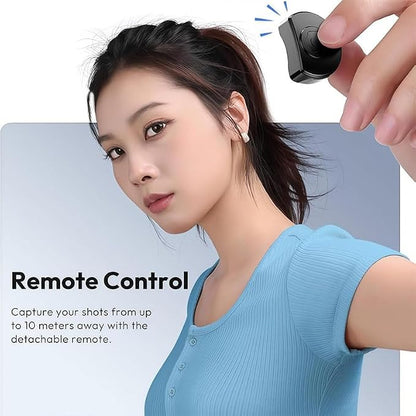 4-in-1 Multifunctional Magnetic Selfie Stick,360° Rotation Phone Tripod, Wireless Remote. Portable Extendable Mag Tripod,for Video Recording & Vlog. Portable Pocket Size for iPhone & Android