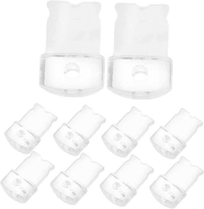 Housoutil 30pcs Transparent Charging Port Plugs Dustproof Protective Sleeves for Accessories Simple Installation Lightweight Convenient Essential for Preventing Debris