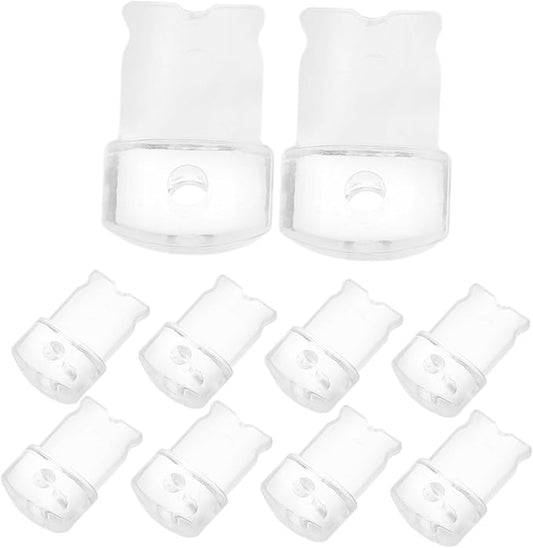 Housoutil 30pcs Transparent Charging Port Plugs Dustproof Protective Sleeves for Accessories Simple Installation Lightweight Convenient Essential for Preventing Debris