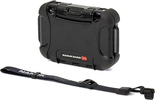 Nanuk 310-0001 Nano Series Waterproof Small Hard Case for Phones, Cameras and Electronics (Black)
