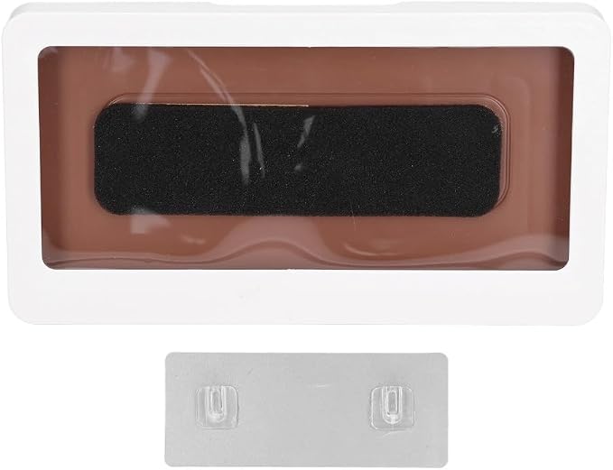 Touchable Waterproof Shower Phone Holder - No Drill Wall Mount for 6.8" Devices, Anti-Fog Tablet Bathroom Caddy with Sticker Installation(White)