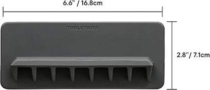 TOOLETRIES The Jack Shower Phone Holder - Designed for Shower Bath or Bathroom Mirror. Holds Any Phone Tablet ipad no-Residue Adhesive Grip to Shiny Surfaces (Charcoal)