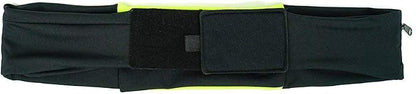 3 Pocket Adjustable Running Belt Waist Pack, Fanny Pack For Working Out With Sweat Resistant Backing, Holds All iPhone Models
