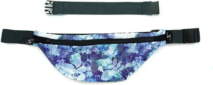 Sprigs Fit Belt 1 Pocket Slim Fanny Pack for Women & Men, A Sweat Resistant Waist Pack That Can Be Hidden. Money Belt and Fanny Pack Used for Fitness, Travel, Working Out, & Running
