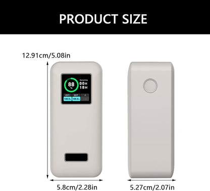 QMQJIA Durability Silicone Covers for 200W 20000mAh M6Z5 Portable Guard Impacts and Easy Sleeve