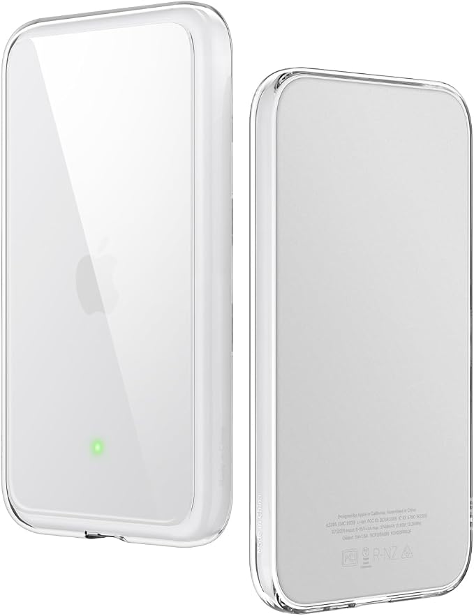 elago Hybrid Clear Case Compatible with MagSafe Battery Pack for iPhone Air - PC + TPU Hybrid Technology, Anti-Yellowing, Crystal Clear, Shockproof Cover, Protective Case (Transparent)