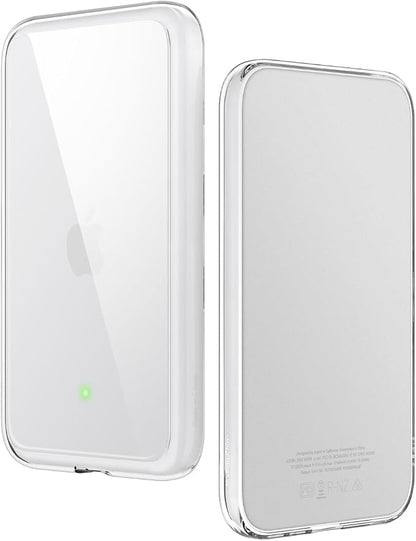 elago Hybrid Clear Case Compatible with MagSafe Battery Pack for iPhone Air - PC + TPU Hybrid Technology, Anti-Yellowing, Crystal Clear, Shockproof Cover, Protective Case (Transparent)