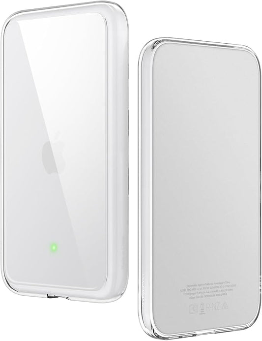 elago Hybrid Clear Case Compatible with MagSafe Battery Pack for iPhone Air - PC + TPU Hybrid Technology, Anti-Yellowing, Crystal Clear, Shockproof Cover, Protective Case (Transparent)