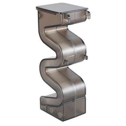Vertical Battery Holder with Power Tester for AA/7 Cell for Organizing Gadgets at Offices Homes Use