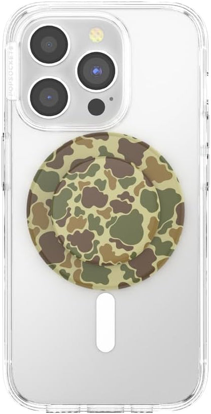 PopSockets Phone Grip for MagSafe, Magnetic Holder, Phone Stand, Green - Bruce