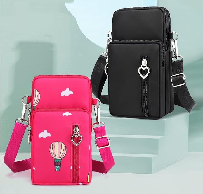 Little Purse Cell Phone Crossbody Case Bag for Pixel 6 Pro, Galaxy S22 Ultra, S21 FE, Z Fold 4, Note 20, A03S OnePlus 10 Pro