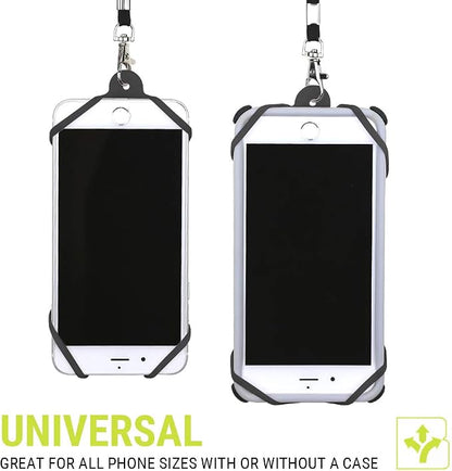 Gear Beast Universal Crossbody Cell Phone Lanyard Compatible with iPhone, Galaxy & Most Smartphones, Phone Case Holder & Cross Body Strap