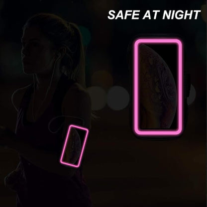 Armband for iPhone 17/17 Pro/16/16 Pro/15/15 Pro/14/14 Pro/13/13 Pro/12/12 Pro/11/XR,Sweatproof Running Exercise Bag with Card Slot for iPhone 16,15,14,13,12,11,iPhone XR (Pink)