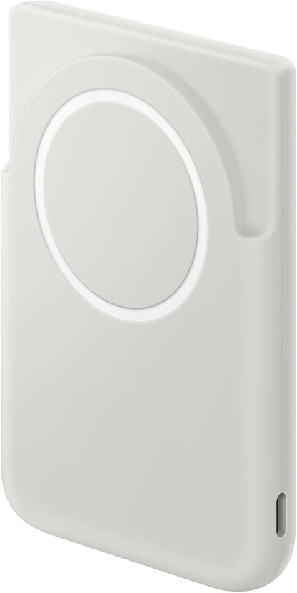 Samsung Galaxy Magnetic Wireless 5,000mAh Battery Pack, Cordless or Wired Super Fast Charging, Built-in Magnets, Sturdy Kickstand