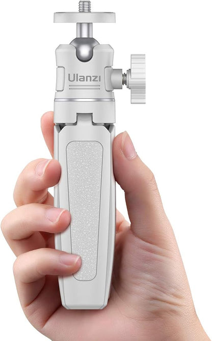 ULANZI Extension Pole Tripod, Mini Selfie Stick Tripod Stand Handle Grip for iPhone 13 Pro Max Samsung OnePlus Google Smartphone Canon G7X Mark III Sony RX100 DJI Osmo Nano Cameras Vlogging