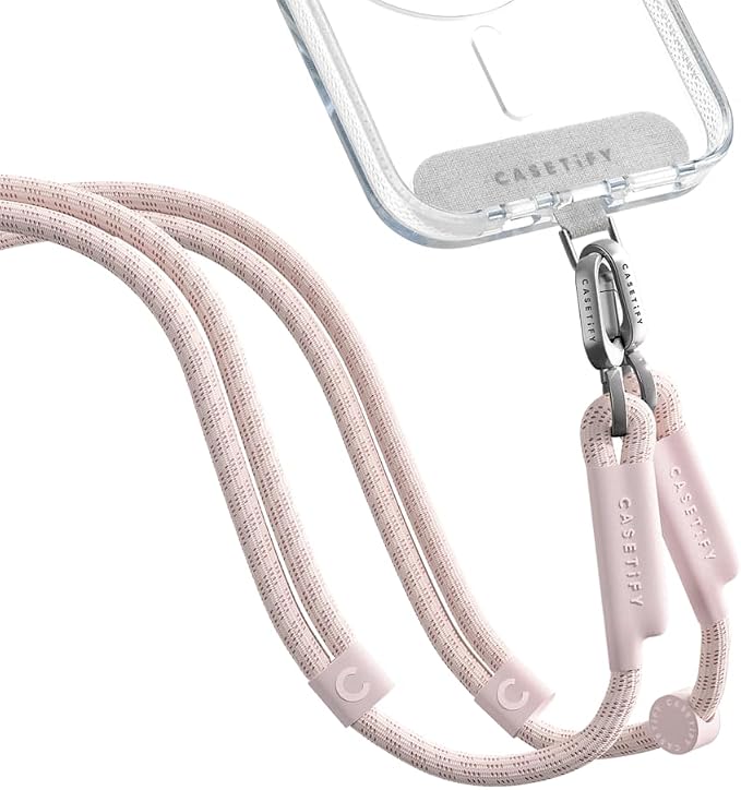 CASETiFY 8mm Double End Cross-body Strap - Blush Pink