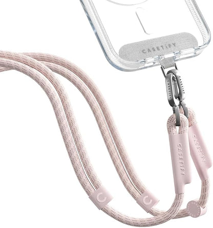 CASETiFY 8mm Double End Cross-body Strap - Blush Pink