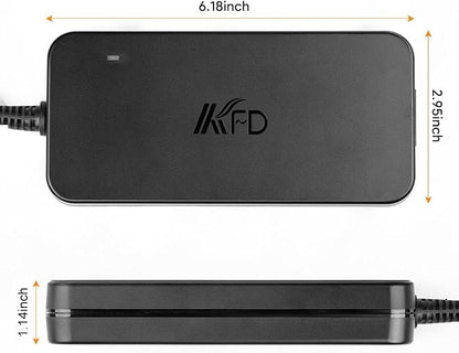 KFD 180W AC Adapter Charger for Jackery Portable Power Station Explorer 1000 880 Solar Generator Power Supply Cord US Plug Cable P/N KA18024075-6C 24V 7.5A