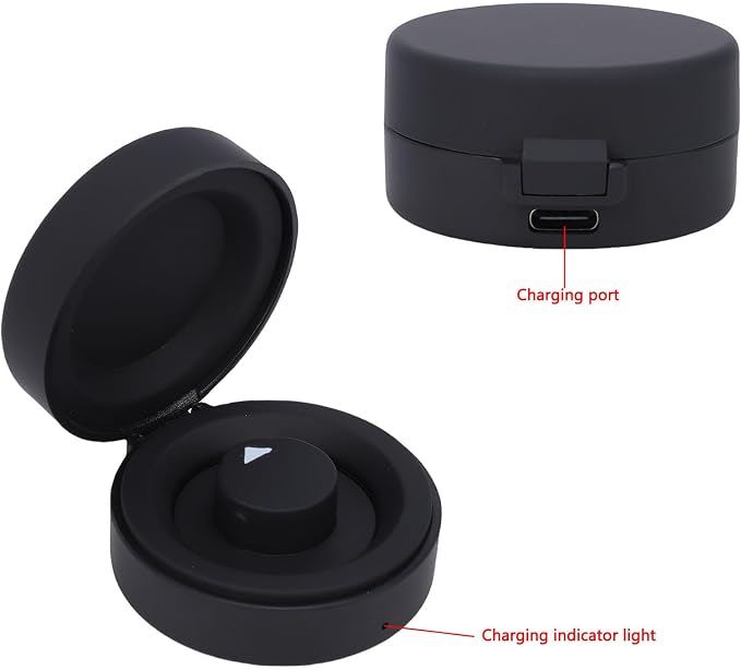 Bewinner Charging Case for Gen 4, Portable Travel Charger with 70mAh Built in Battery and Type C Cable, Fast Charging Dock with Safety Protection for 4 Ceramic (15)