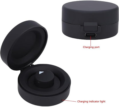 XUMIUZIY Charging Case for 4, Portable Travel Charger with Built in 70mAh Battery, Fast Charging Dock with Type C Cable, for Gen 4 and Ceramic