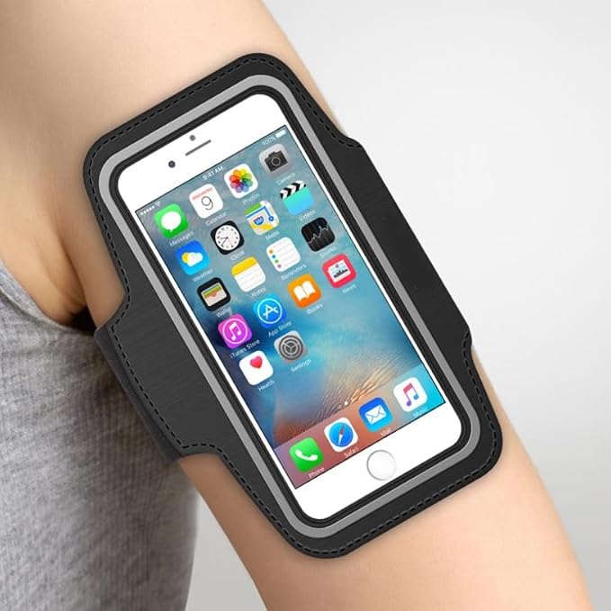 Running Armband Sports Gym Workout Compatible with Motorola Moto G Stylus 5G (2024,2023,2022,2021,2020), Case Cover Band Arm Strap Reflective